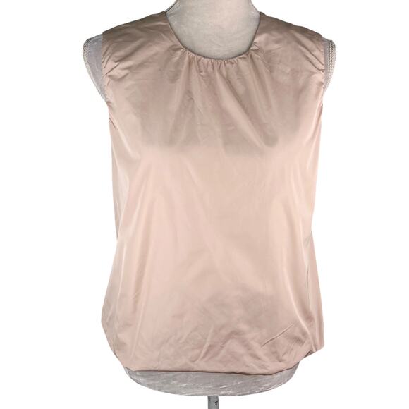 Sofie D'Hoore Boom Pota Cropped Sleeveless Top Nude 38 New - Picture 12 of 15
